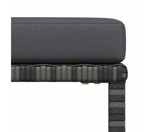 4-Daļīgs Dārza Dīvāna Komplekts Ar Matračiem, Pe Rotangpalma Vidaxl