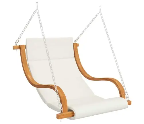 Šūpuļkrēsls Bez Šūpoļu Rāmja Ar Matraci, Liekts Koks Vidaxl