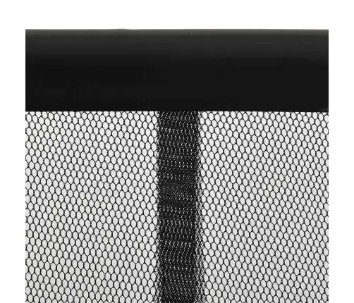 Kukaiņu Siets Durvīm, Melns, 100X220 Cm, Poliesters Vidaxl