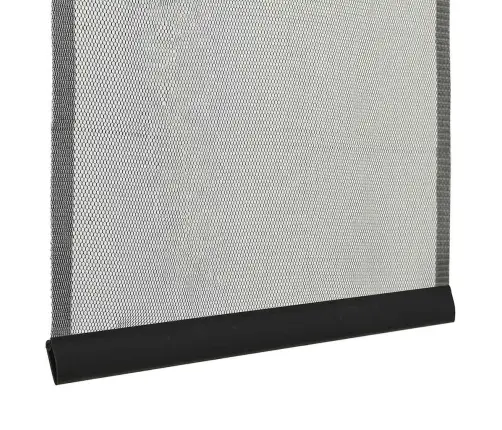 Kukaiņu Siets Durvīm, Melns, 100X220 Cm, Poliesters Vidaxl