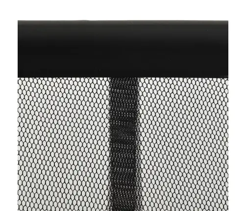 Kukaiņu Siets Durvīm, Piecdaļīgs, Melns, 120X240 Cm Vidaxl