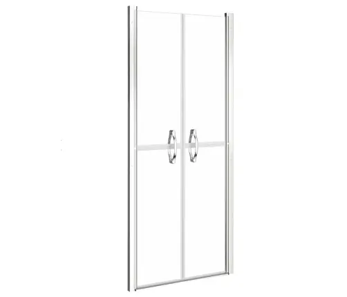 Dušas Durvis, 96X190 Cm, Esg, Caurspīdīgas Vidaxl