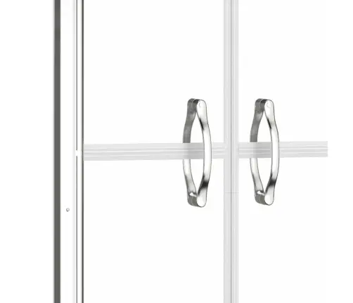 Dušas Durvis, 96X190 Cm, Esg, Caurspīdīgas Vidaxl