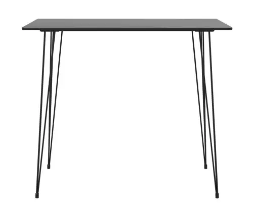 7-Daļīgs Bāra Mēbeļu Komplekts, Melns Vidaxl