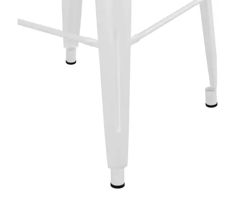 7-Daļīgs Bāra Mēbeļu Komplekts, Melns Ar Baltu Vidaxl