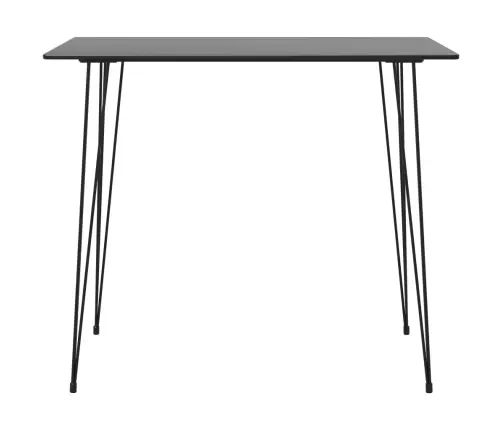 7-Daļīgs Bāra Mēbeļu Komplekts, Melns Vidaxl