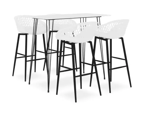 5-Osaline Baarikomplekt, Valge