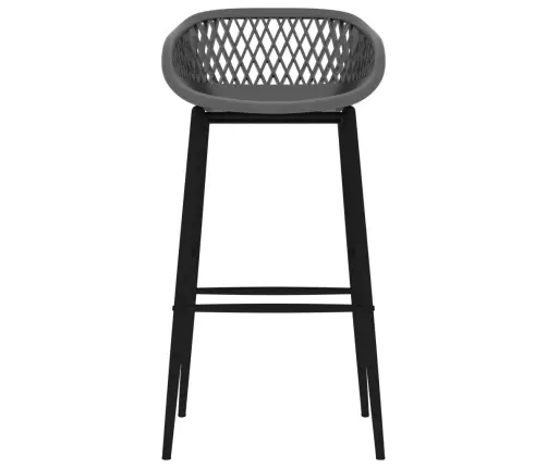 Baro Baldų Komplektas, 5 Dalių, Baltos Ir Pilkos Spalvos