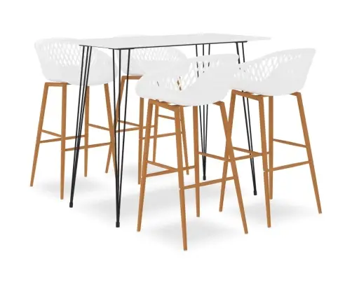 5-Osaline Baarikomplekt, Valge