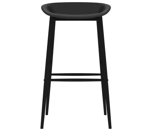 5-Daļīgs Bāra Mēbeļu Komplekts, Melns Ar Baltu Vidaxl