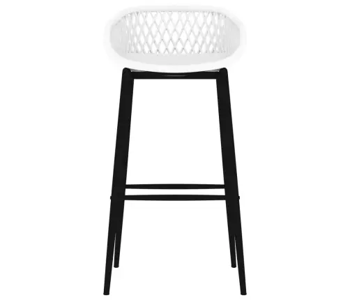 Baro Baldų Komplektas, 7 Dalių, Baltos Spalvos