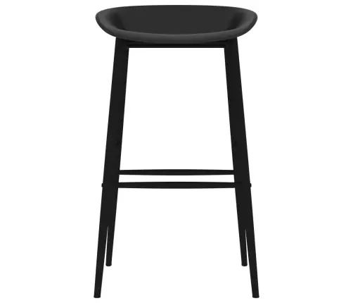 7-Daļīgs Bāra Mēbeļu Komplekts, Balts Ar Melnu Vidaxl