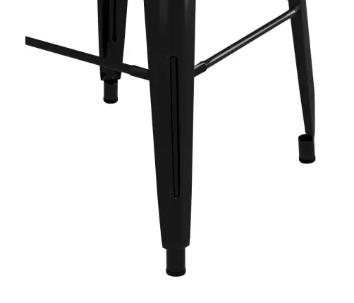 5-Daļīgs Bāra Mēbeļu Komplekts, Melns Ar Baltu Vidaxl