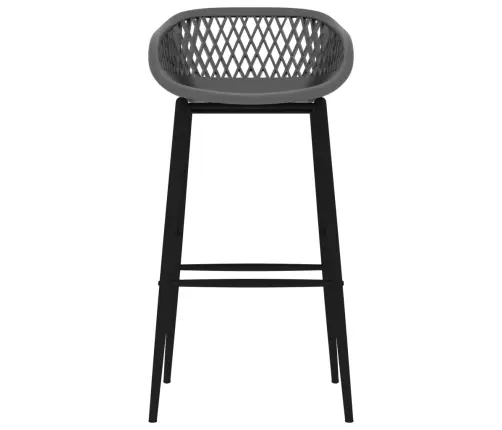 Baro Baldų Komplektas, 5 Dalių, Baltos Ir Pilkos Spalvos