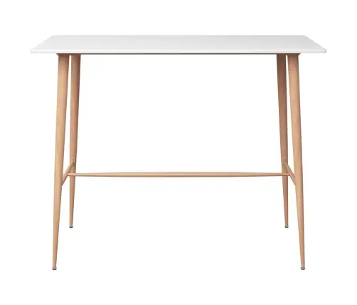 Baro Baldų Komplektas, 5 Dalių, Baltos Spalvos