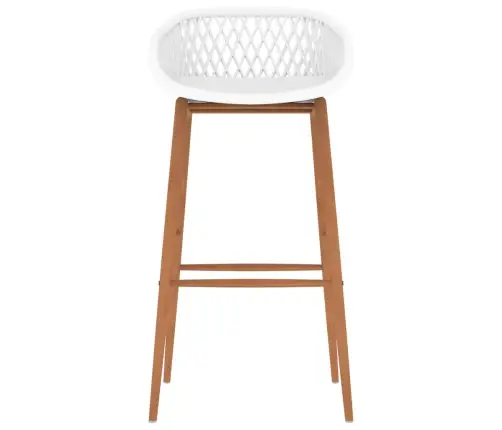 Baro Baldų Komplektas, 5 Dalių, Baltos Spalvos