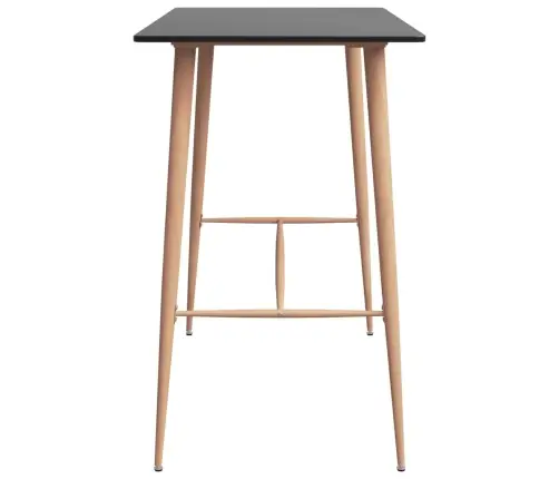 5-Osaline Baarikomplekt, Kangas, Must