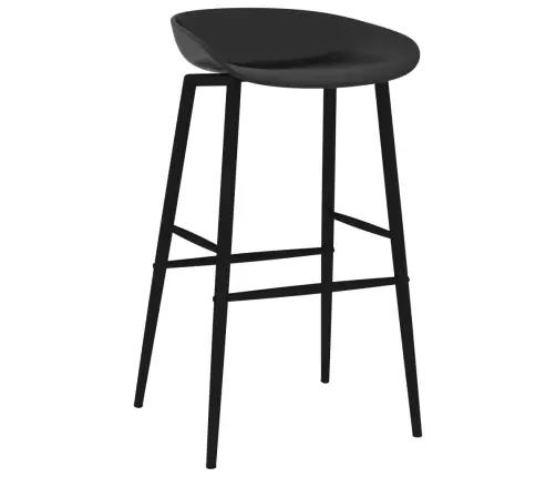 5-Osaline Baarikomplekt, Kangas, Must