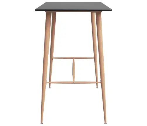 7-Daļīgs Bāra Mēbeļu Komplekts, Melns Vidaxl