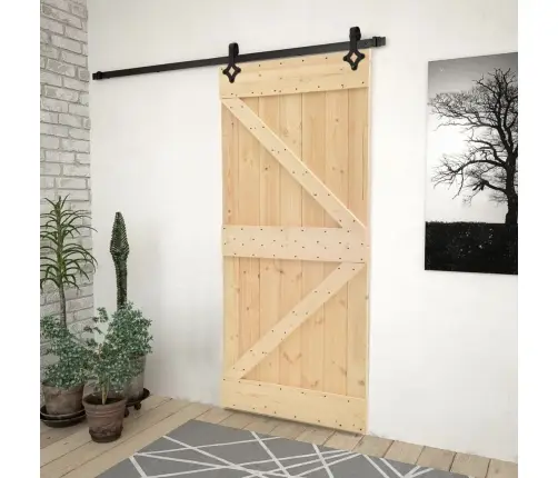 Liuguks Tarvikutega 100 X 210 cm Männipuit