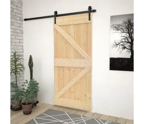 Liuguks Tarvikutega 100 X 210 cm Männipuit