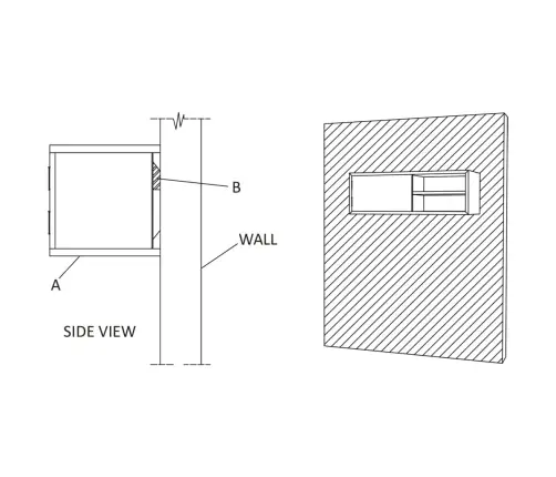 Prie Sienos Montuojama Tv Spintelė, 180X30X30cm Tikmedis Prie Sienos Montuojama Tv Spintelė, 180X30X30cm Tikmedis