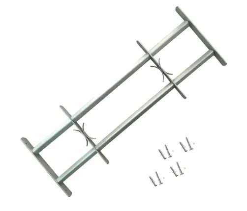 Regulējamas Logu Drošības Restes, 2 Gab., 700-1050 Mm Vidaxl