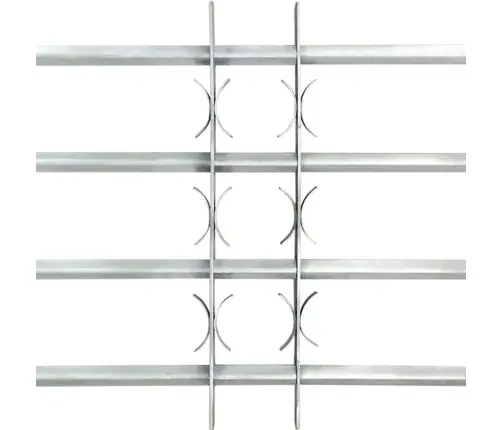 Regulējamas Logu Drošības Restes, 2 Gab., 1000 - 1500 Mm Vidaxl