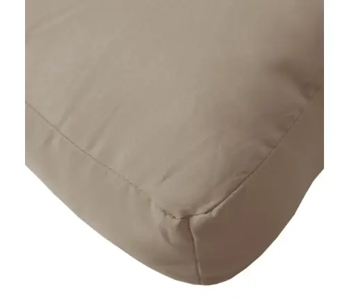 Palešu Dīvāna Spilvens, 70X70X12 Cm, Audums, Pelēkbrūns Vidaxl