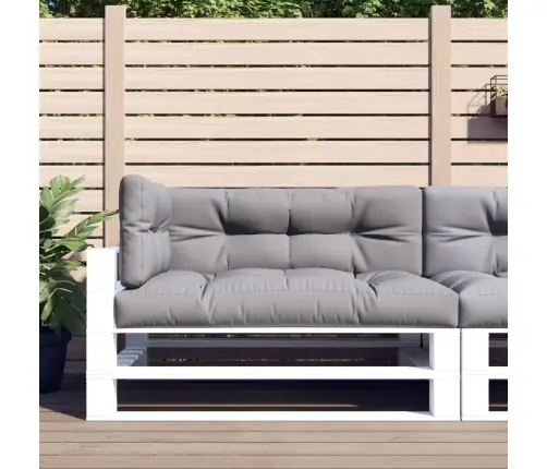 Palešu Spilveni, 3 Gab., Audums, Pelēks Vidaxl