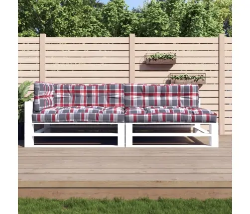 Euroaluse Istmepadjad, 5 Tk, Punane, Ruudumuster, Kangas