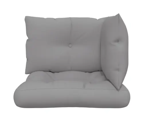 Palešu Spilveni, 3 Gab., Audums, Pelēks Vidaxl