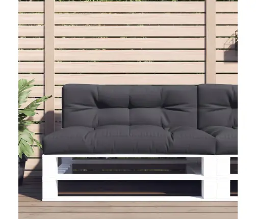 Paletės Pagalvėlė, Antracito Spalvos, 120X40X12cm Audinys