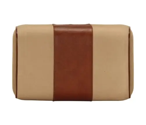 Trennipink 38 cm Pruun, Ehtne Nahk Ja Mangopuit