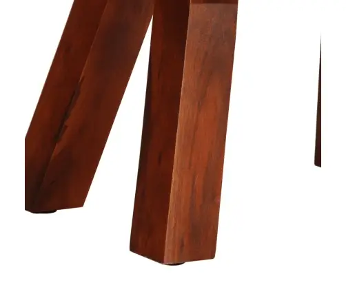 Trennipink 38 cm Pruun, Ehtne Nahk Ja Mangopuit