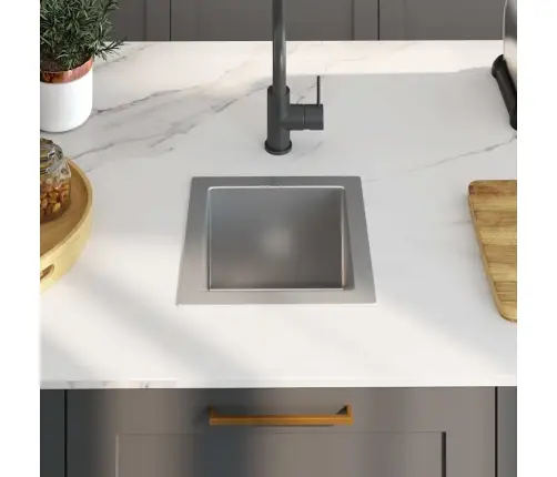 Virtuves Izlietne, Nerūsējošs Tērauds Vidaxl