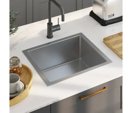 Virtuves Izlietne, Nerūsējošs Tērauds Vidaxl