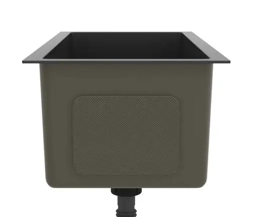 Käsitsi Valmistatud Köögivalamu, Must, Roostevaba Teras