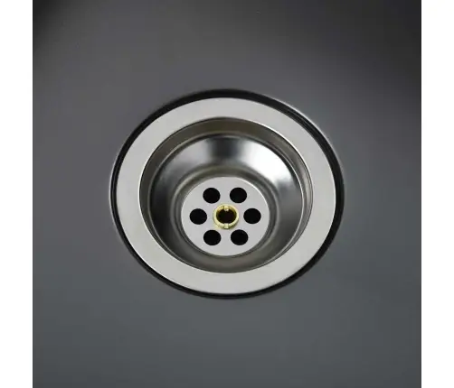 Käsitsi Valmistatud Köögivalamu, Must, Roostevaba Teras