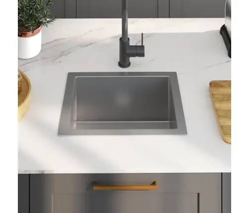 Virtuves Izlietne, Nerūsējošs Tērauds Vidaxl