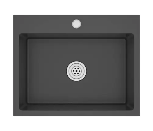 Virtuvės Plautuvė, Juoda, Rankų Darbo, Nerūdijantis Plienas