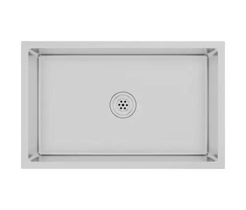 Virtuves Izlietne, Nerūsējošs Tērauds Vidaxl