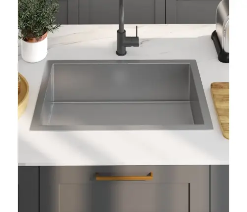 Virtuves Izlietne, Nerūsējošs Tērauds Vidaxl