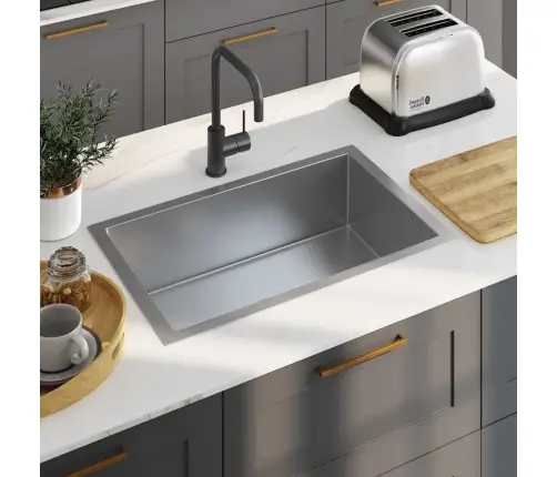 Virtuves Izlietne, Nerūsējošs Tērauds Vidaxl