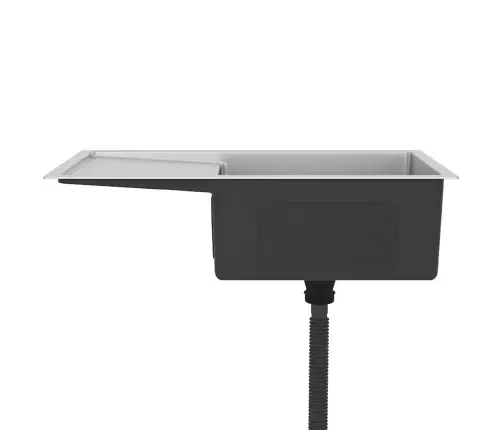 Virtuves Izlietne, Nerūsējošs Tērauds Vidaxl