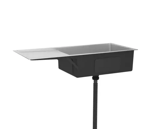 Virtuves Izlietne, Nerūsējošs Tērauds Vidaxl