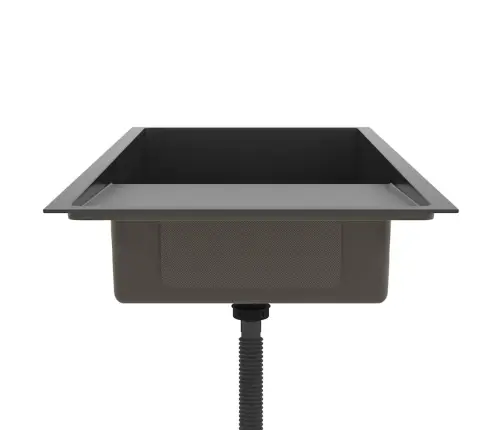 Käsitsi Valmistatud Köögivalamu, Must, Roostevaba Teras