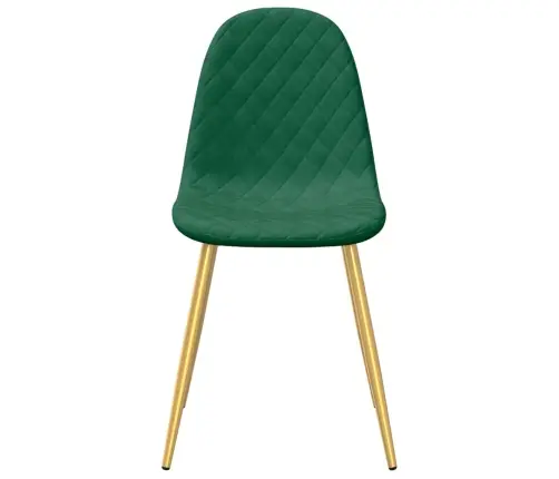 Söögitoolid 4 Tk, Tumeroheline, Samet