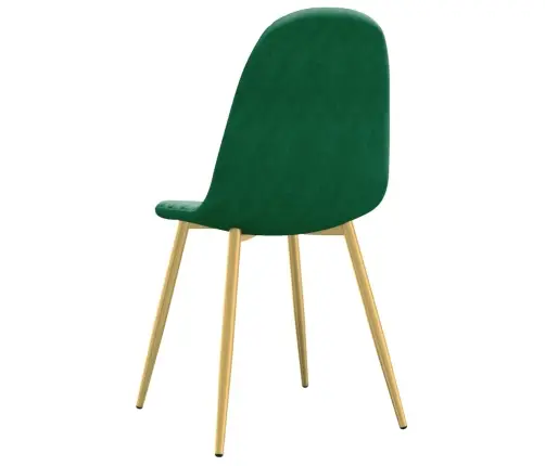 Söögitoolid 4 Tk, Tumeroheline, Samet