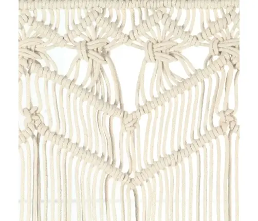 Aizkars Mezglošanas Tehnikā, 140X240 Cm, Kokvilna Vidaxl